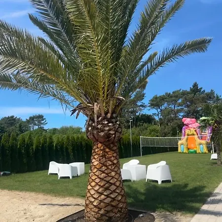 Silver Park 10m Do Plazy Ferienhaus Gąski