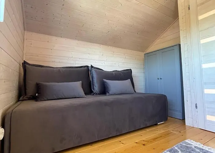 Silver Park 10m Do Plazy Ferienhaus Gąski